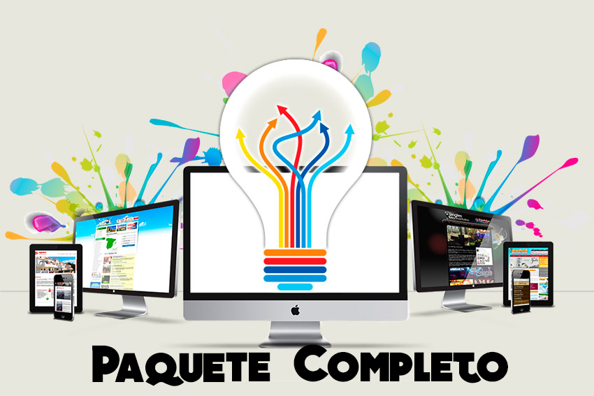 <span style="font-weight: bold;">Paquete Completo de Diseño</span> 